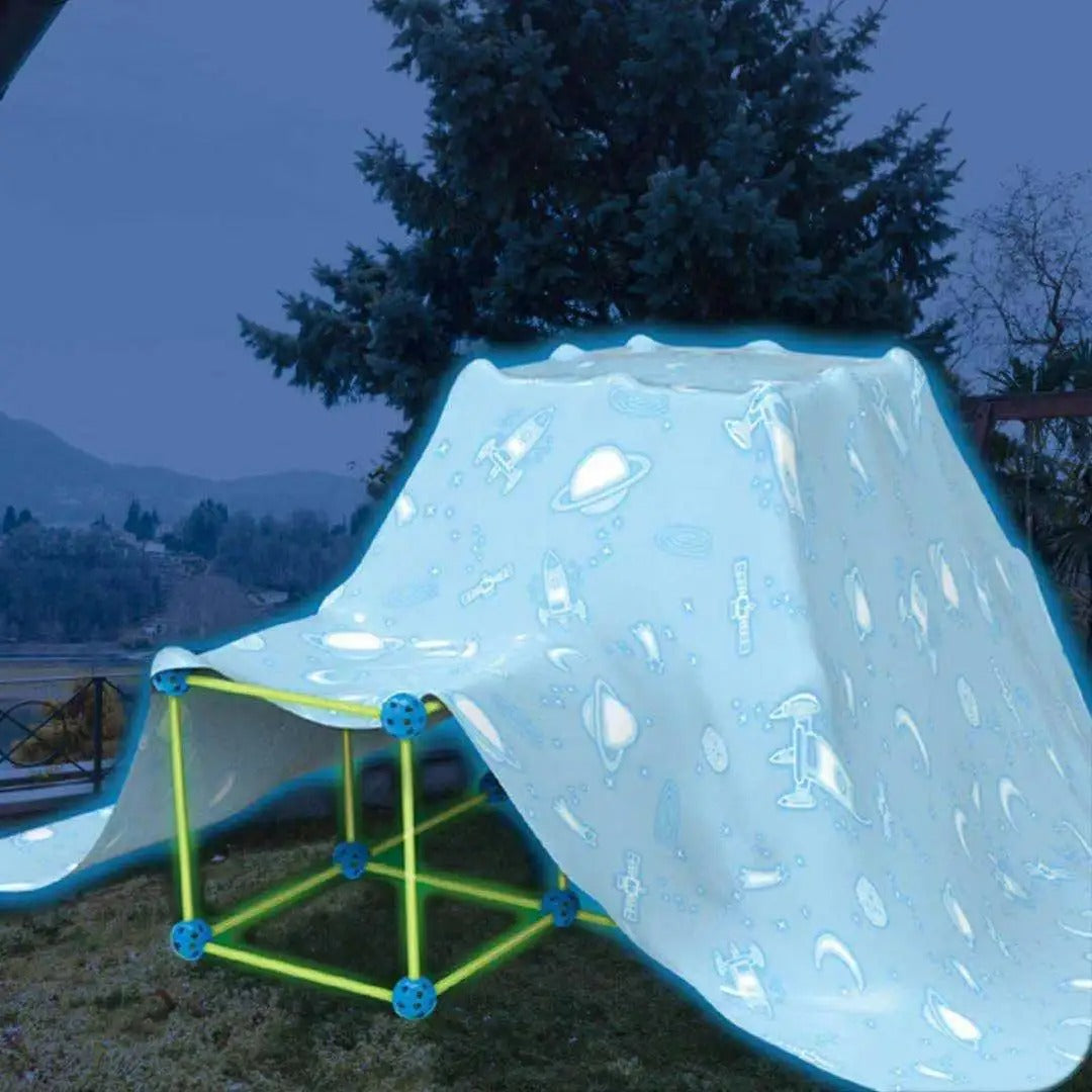 Glow In The Dark Fort Kit – Kreativ Byggsats för Barn